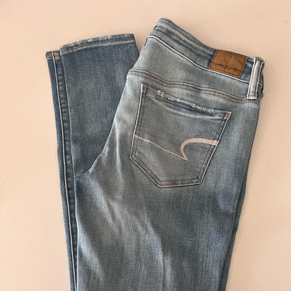 American eagle 10 X-Long Super Super Stretch Skinny Jeans